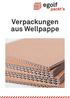 Verpackungen aus Wellpappe