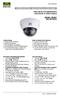 KURZANLEITUNG / QUICK INSTALLATION GUIDE e. Ultra HD/4K IP-Kuppelkamera Ultra HD/4K IP dome camera. Modell / Model: SNC-831DDIA SNC-831DDIA