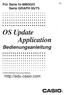 OS Update Application Bedienungsanleitung