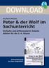 DOWNLOAD. Peter & der Wolf im Sachunterricht. Einfache und differenzierte Arbeitsblätter für die 2. 4. Klasse