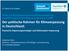 Der politische Rahmen für Klimaanpassung in Deutschland: