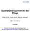 Qualitätsmanagement in der Pflege