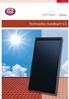 Heizung. OPTIMA Solar. Technisches Handbuch V.2