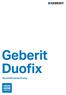 Geberit Duofix. Baustelleneinweisung