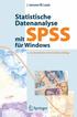 Statistische Datenanalyse mit. SPSS fçr Windows. 5. Auflage