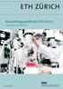 ETH ZüriCH. Beschaffungspolitik der ETH Zürich. Grundsätze und Leitlinien. www.ethz.ch