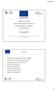 ESF 2014-2020 Formale Anforderungen an Projektträger/-partner und Projekte