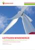 Leitfaden Windenergie der Bioenergie-Region Hohenlohe-Odenwald-Tauber