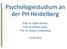Psychologiestudium an der PH Heidelberg