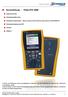 Kurzanleitung - Fluke DTX 1800