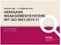 WIRKSAME MANAGEMENTSYSTEME MIT ISO 9001:2015-11