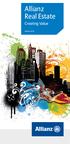 Allianz Real Estate. Creating Value. Oktober 2014