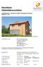 Passivhaus Objektdokumentation