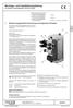 Montage- und Installationsanleitung für Kompakt-Pumpenaggregate Typ KA und KAW