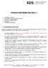 PRODUKTINFORMATION SDS1.1