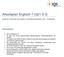 Arbeitsplan Englisch 7 (G21 D 3)
