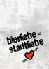 bierliebe= stadtliebe