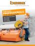 Professionals. Flexibel und hart im Nehmen. bema 75 Dual Power-Master bema 30 Dual. bema 3 Robust