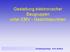 Gestaltung elektronischer Baugruppen unter EMV - Gesichtspunkten. Schaltungsdesign Prof. Redlich
