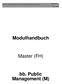 Modulhandbuch. Master (FH) bb. Public Management (M)