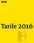 Tarife 2016. Über uns Seite 2