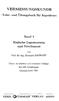 VERMESSUNGSKUNDE. Lehr- und Übungsbuch für Ingenieure. Band 1. Einfache Lagemessung und Nivellement. von Prof. Dr.-Ing.