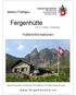 Fergenhütte 2141 m Klosters Graubünden
