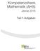 Kompetenzcheck Mathematik (AHS)