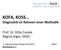 KOFA, KOSS. Diagnostik im Rahmen einer Methodik. Prof. Dr. Kitty Cassée Regina Giger, SKSO. 5. Tagung Soziale Diagnostik 2014 Olten Workshop A-1