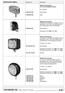 Scheinwerfer Aufbau Bestellnummer Beschreibung