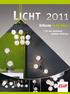 LICHT 2011. Brillante Licht-Ideen. für ein strahlend schönes Wohnen