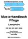 Musterhandbuch Pflege