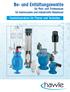 Be- und Entlüftungsventile für Roh- und Trinkwasser für kommunale und industrielle Abwässer. Fachinformation für Planer und Techniker