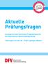 Aktuelle Prüfungsfragen