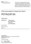 POTACUR SX. PSM-Zulassungsbericht (Registration Report) 006385-00/00. (als) Methylester Tribenuron (als) Methylester.