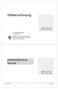 Fehlerrechnung EXPERIMENTELLE FEHLER ANALYTIK II IAAC, TU-BS, 2004 ANALYTIK II IAAC, TU-BS, 2004. Dr. Andreas Martens a.mvs@tu-bs.