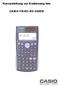 Kurzanleitung zur Bedienung des CASIO FX-82/-85/-350ES