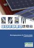 Montagesysteme für Photovoltaik