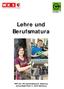 Lehre und Berufsmatura