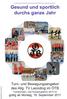 Gesund und sportlich durchs ganze Jahr