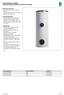 8 Warmwasserspeicher Produktvorstellung unistor VIH R 300 bis VIH R 500