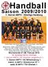 Handball. Saison 2009/2010. 1. Herren AMTV - Oberliga Hamburg