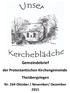 Gemeindebrief. der Protestantischen Kirchengemeinde Theisbergstegen