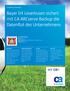 Bayer 04 Leverkusen sichert mit CA ARCserve Backup die Datenﬂut des Unternehmens