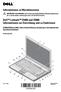 Dell Latitude E5400 und E5500 Informationen zur Einrichtung und zu Funktionen
