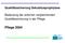Qualitätssicherung Dekubitusprophylaxe. Bedeutung der externen vergleichenden Qualitätssicherung in der Pflege. Pflege 2004