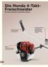Die Honda 4-Takt- Freischneider