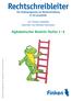 Rechtschreibleiter. Alphabetischer Bereich: Stufen 1 6. Ein Förderprogramm zur Rechtschreibung in 16 Lernstufen