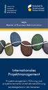 Internationales Projektmanagement