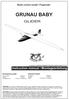 Radio control model / Flugmodel GRUNAU BABY GLIDER ARF BY SPECIFICATIONS
